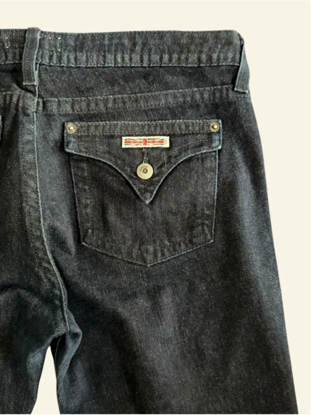 Women's Hudson Dark Blue Denim Stirrup Jeans Size 31